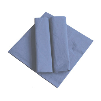 NAPKINS, PAPER, 2 Ply, 330mm Square, Sky Blue, Pack of 100