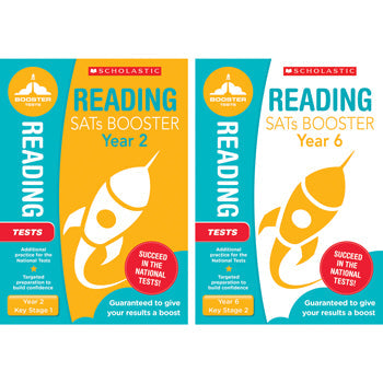 NATIONAL CURRICULUM SATS BOOSTER CLASSROOM PROGRAMME, Reading Tests, Year 2, Pack of 10