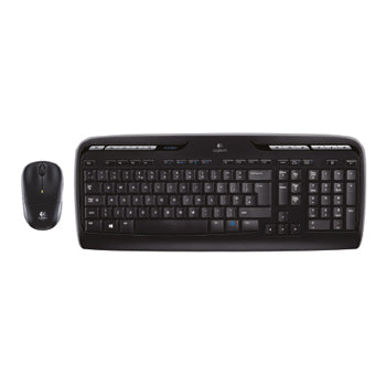 COMPUTER KEYBOARDS, Logitech - Wireless Keyboard & Mouse Set, Black, Set