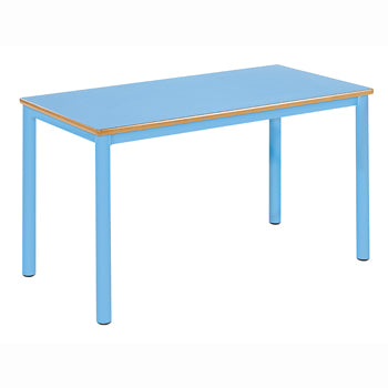 PREMIUM NURSERY TABLES, RECTANGULAR, Sizemark 1 - 460mm height, Tangy Green