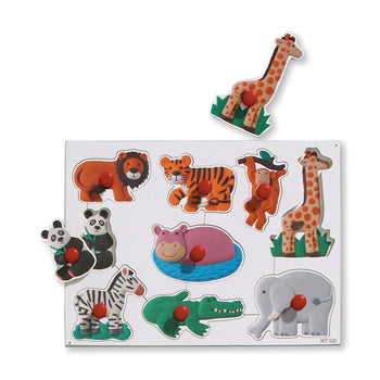 PEG BOARDS, Safari, Age 2+, Each