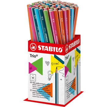 PENCILS STABILO(R) Trio, Slim, Tub of 72