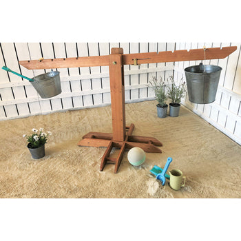 OUTDOOR WOODEN GIANT SCALE, Set