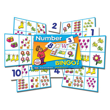 NUMBER GAMES, Number Bingo, Age 3+, Each