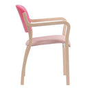 STACKING CHAIRS, With Arms, Lead