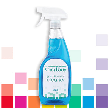 Smartbuy, GLASS AND MIRROR CLEANER, Case of 6 x 750ml