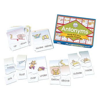 SMART PHONICS PUZZLES, Antonyms, Set of 20 puzzles