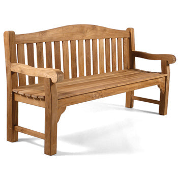 LEISURE BENCH OUTDOOR FURNITURE, Oxford Bench, 4 Seater, Length 1800mm, Each