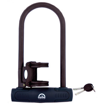 BICYCLE SECURITY, Squire Reef 230 D-lock, Each