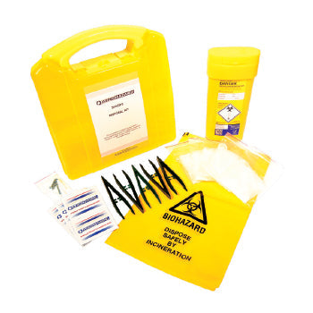 SYRINGE/NEEDLE DISPOSAL KIT, Five Application, Each