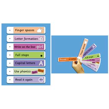 CHECK IT FAN - WRITING, Pack of 6