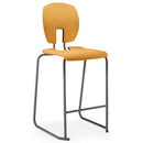 SE CURVE STOOL, NON FIRE RETARDANT SHELL, 610mm Seat height, Terracotta