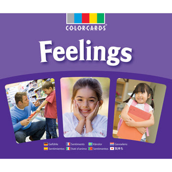 COLORCARDS, COLOURCARDS FEELINGS, Age 5+, Set of 48