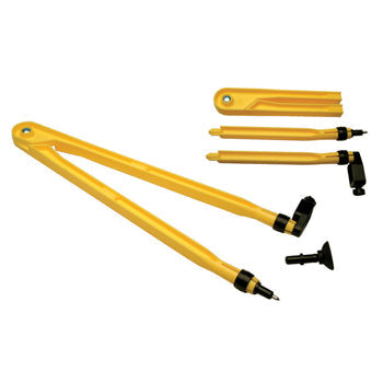 CHALKBOARD EQUIPMENT, Compass with Whiteboard Adaptor, Each
