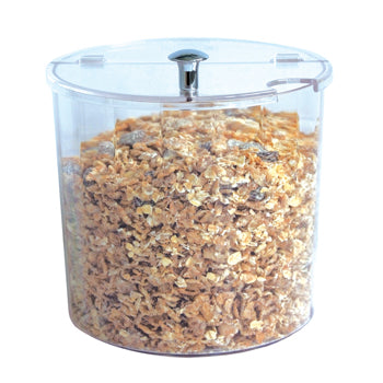 DISPLAY JARS, 130mm Round with Lid, Each