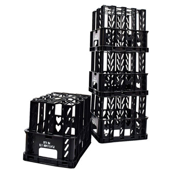 MILK CRATES, Set of 10