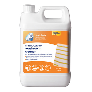 WASHROOMS AND TOILETS, Washroom Cleaner, Springclean(R), Premiere Products, Case of 2 x 5 litres