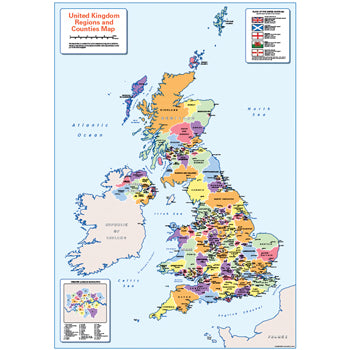 COLOUR BLIND FRIENDLY MAPS, Map of the UK, Each