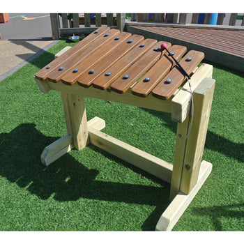 OUTDOOR LEARNING, MUSIC TABLES, Xylophone, 400mm height, Set