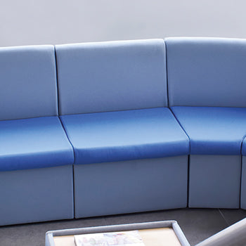 MODULAR SEATING, Without Arms - 580mm width, Blizzard