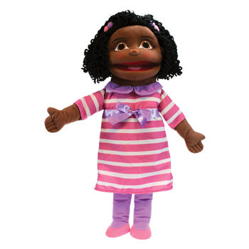 PUPPET BUDDIES, Medium, Dark Skin Tone, Girl, Each