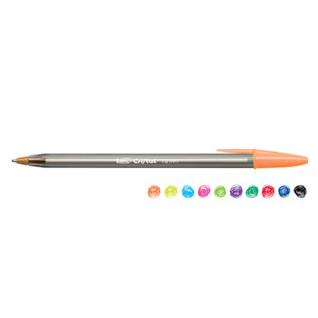 PENS, BALLPOINT, BiC(R) Cristal(R) Multicolour, Assorted, Box of 20