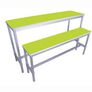 ENVIRO RANGE, HIGH TABLE, 1200 x 500mm, Pastel Blue