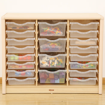 ELEGANT STORAGE RANGE, TRAY CABINET 16 SMALL & 4 LARGE TRAYS, Each