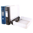 BOX FILES, FOOLSCAP WITH LIDS, Heavy Duty, Metallic Blue, Each