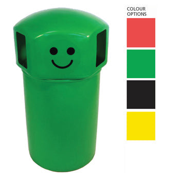 PLASTIC SPACEBIN, Green, Unicorn Urban, Each