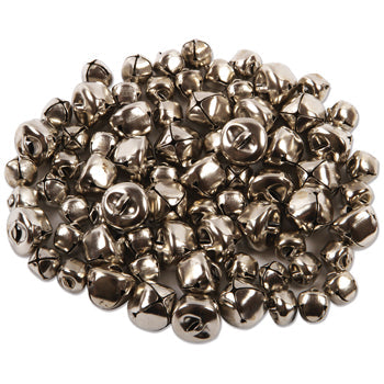 JINGLE BELLS, Silver, Pack of 70