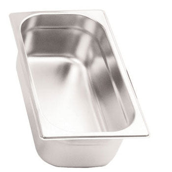 GASTRONORMS, STAINLESS STEEL, Size 1/3 (176 x 325mm), 65mm deep, Each