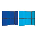 BUSYFOLD(R) TRUBLUE(R) EXPRESS DELIVERY, 8 Panels, Black Trim, Each