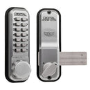 LOCKEY DIGITAL LOCKS, Surface Mount Deadbolt, Type 2200, Each