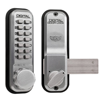 LOCKEY DIGITAL LOCKS, Surface Mount Deadbolt, Type 2200, Each