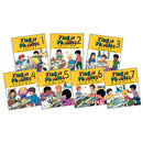 JOLLY PHONICS, FINGER PHONICS, Books, Set of 7
