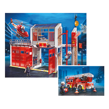 PLAYMOBIL(R) FIRE STATION & LADDER UNIT, Set