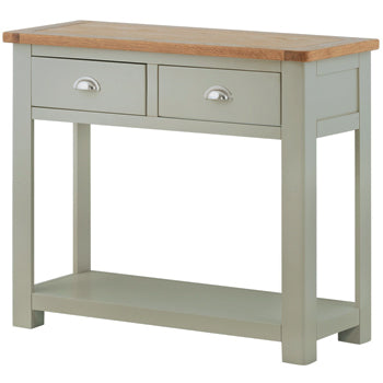 PORTLAND STONE FURNITURE, 2 DRAWER CONSOLE TABLE, CRAFTSMAN CONTRACT FURNITURE LTD