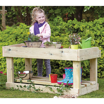 WOODEN GARDEN RANGE, Busy Bench, Each