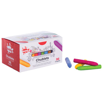 WAX CRAYONS, Chublets, Age 1+, Pack of 96