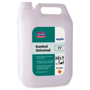 GENERAL CLEANERS, F7 Kontrol Universal Cleaner, JEYES Professional, Case of 2 x 5 litres