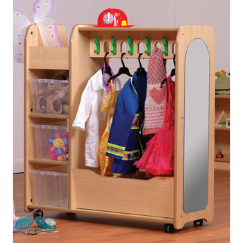 DRESSING UP STORAGE, Mobile Dressing Up Unit, Age 3+, Each