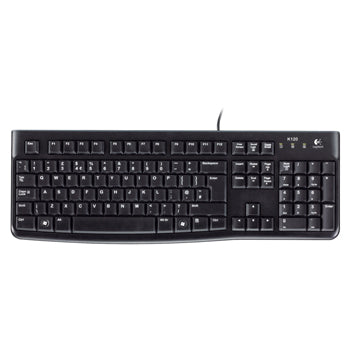 COMPUTER KEYBOARDS, Logitech - Delux Wired, Black, Each
