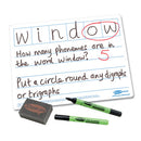 WRITING TABLETS, 6-Frame Phoneme A4 Drywipe Boards, Class Pack of 107 pieces