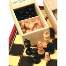 INDOOR GAMES, Chess Pieces, Wood, Set of 32