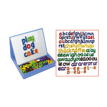 PHONICS (JUNIOR LEARNING), RAINBOW PHONICS, Magnetic Letters Set, Age 5-7, Set