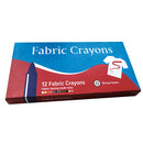 FABRIC CRAYONS, Fabric Crayons, Pack of 12