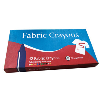 FABRIC CRAYONS, Fabric Crayons, Pack of 12