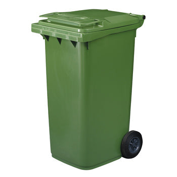 BIN, WHEELED, 240 litre, Brown, Each