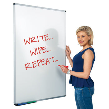 Write-On(R) NON-MAGNETIC WHITEBOARD, 1500 x 1200mm